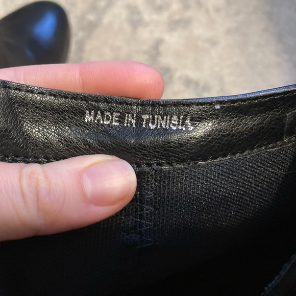 Black Leather Ankle Boots - Picture 8 of 8